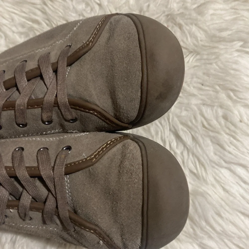 Eddie Bauer Women's Henderson Pine Suede Leather Walking Casual Shoes Size 7.5 M